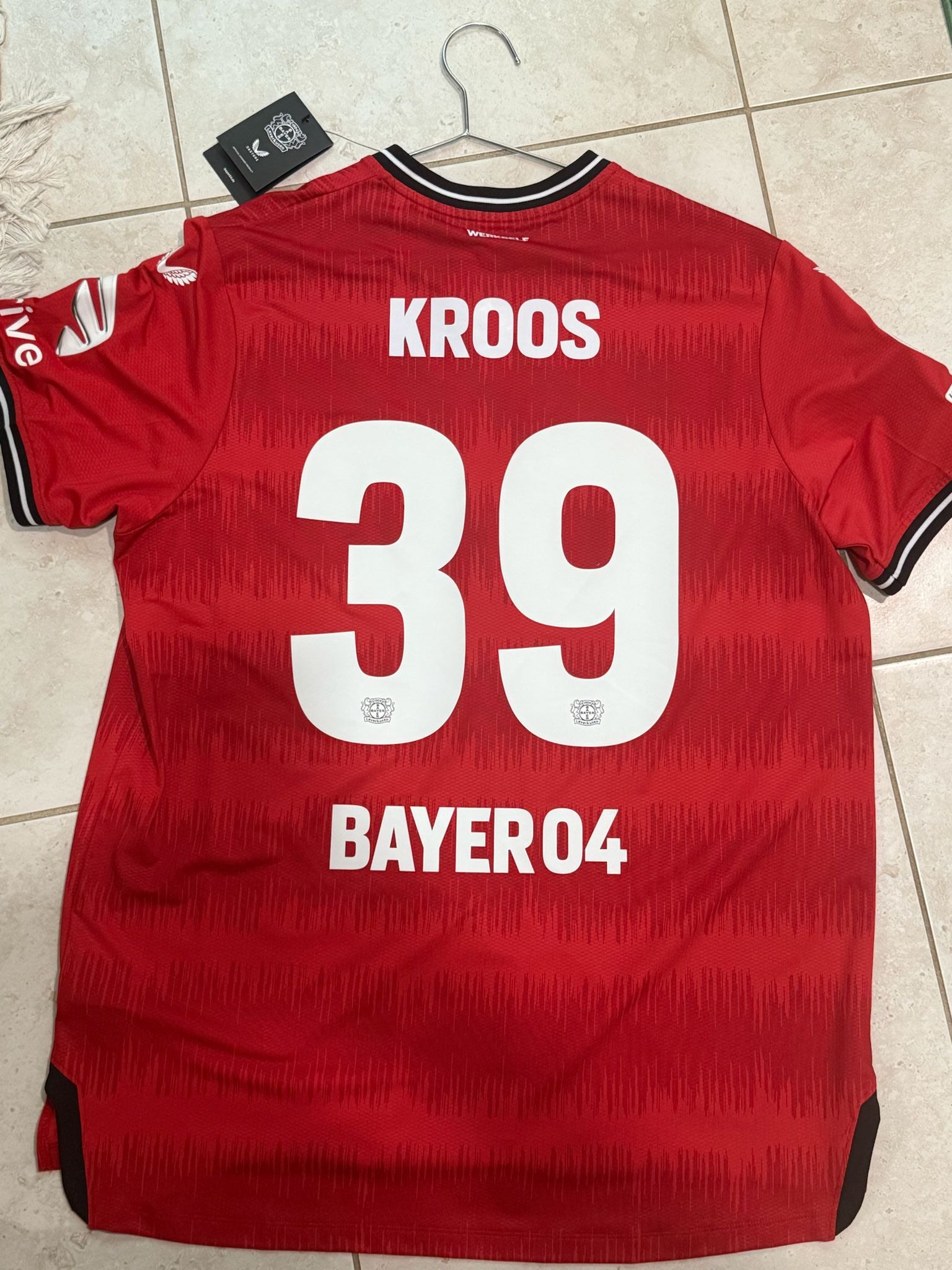 Bayer Leverkusen Soccer Jersey Kroos #39 XXL