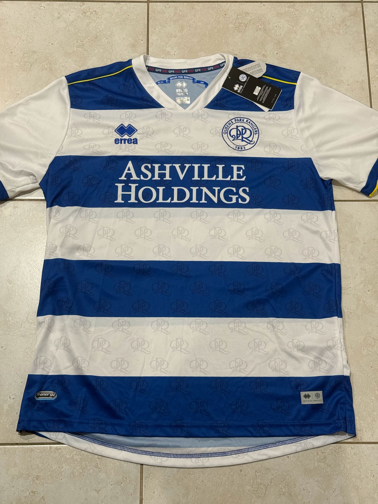 Queen Park Rangers #8 Gascoigne XXL Soccer Jersey