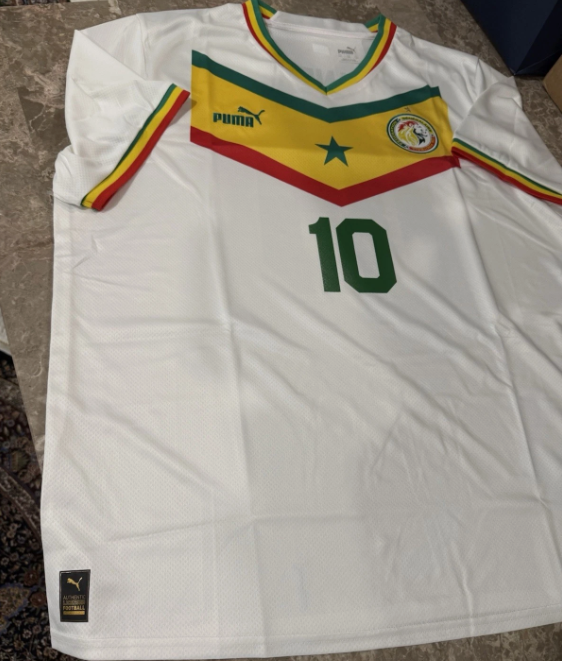 PUMA Men’s National Team Jersey Home - Mane #10 2XL Soccer Jersey