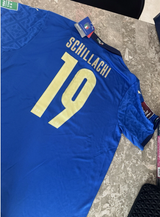 Puma Italia 20/21 Men’s National Team Home Jersey - Toto Schillachi #19 2XL