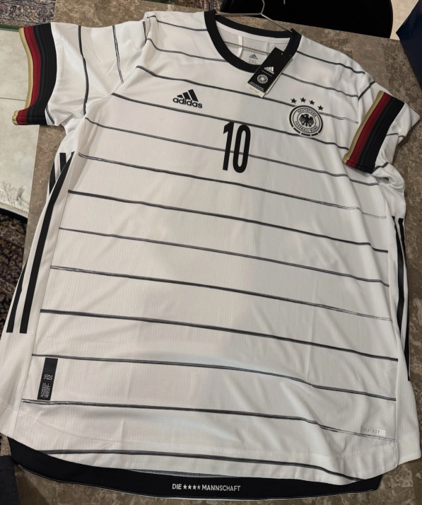 Adidas Germany Men’s Home Soccer Jersey Lothar Matthaus #10 2XL