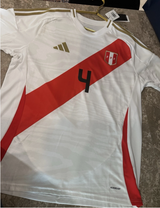Adidas Peru National Team Home Men’s Soccer Jersey Hector Chumpitaz #4 XL