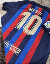 Nike 22/23 FC Barcelona Match Home Jersey - Messi #10 2XL New