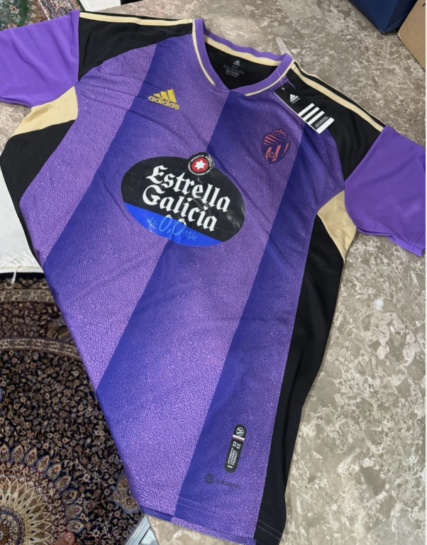 Adidas Real Valladolid 22/23 Away Jersey - Carlos Valderrama #10 2XL
