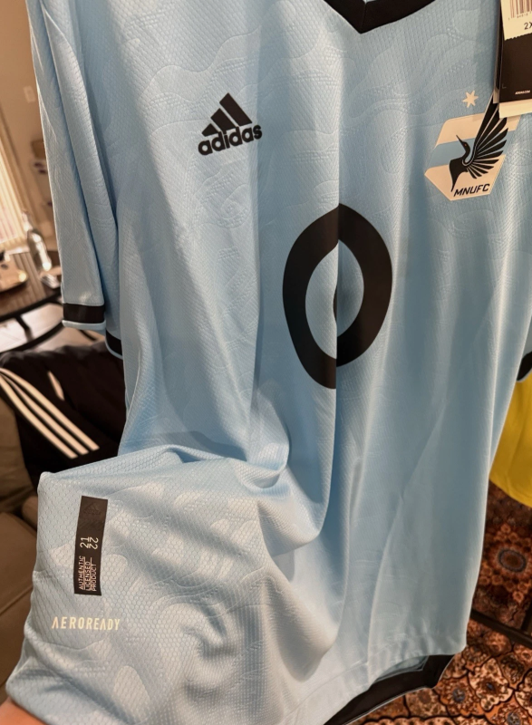 Adidas Minnesota FC 21/22 Away Soccer Jersey Emanuel Reynoso #10 2XL