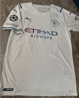 Puma Manchester City 21/22 Away Football Jersey - Kun Aguero Size 2XL