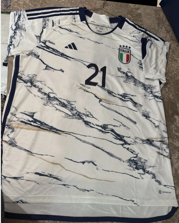 Adidas Italy National Team Away Soccer Jersey - Andrea Pirlo 2XL