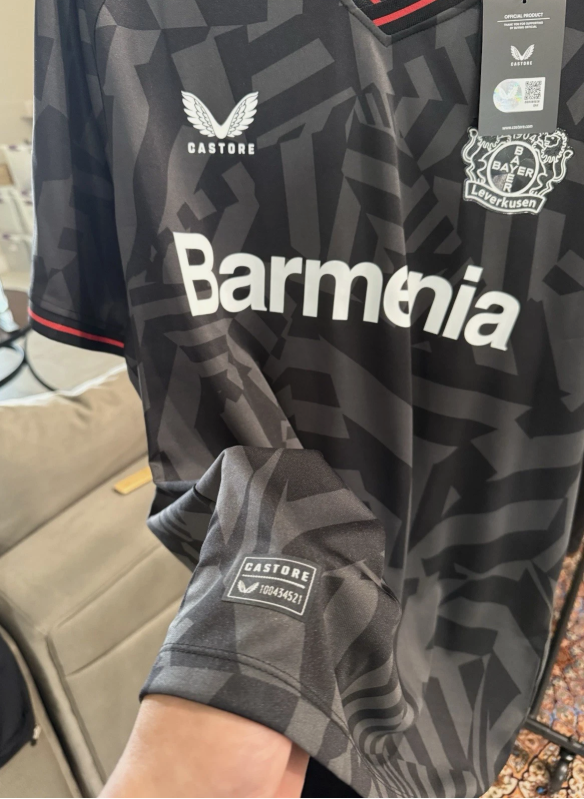 Bayer Leverkusen Away Soccer Jersey - Michael Ballack #13 2XL