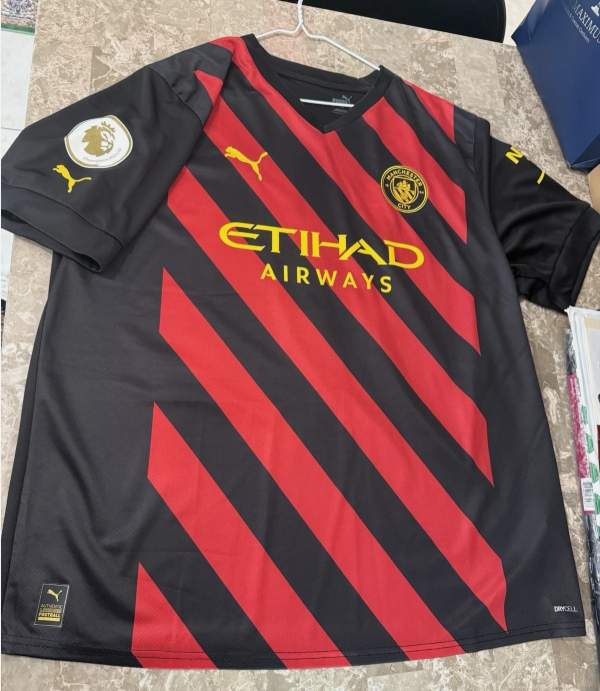 Puma Manchester City Away Jersey 22/23 - Thiago Silva #21 2XL