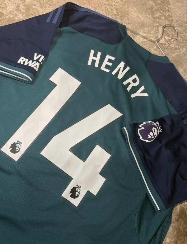Adidas Arsenal 23/24 Third Jersey Thierry Henry Size 2XL