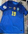 Nike Brazil Brazil National Team Jersey Copa America Badge Juninho #19 2XL