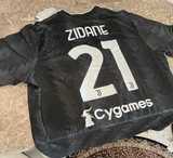 adidas Men's Soccer Juventus 22/23 Away Jersey Zidane #21 2XL