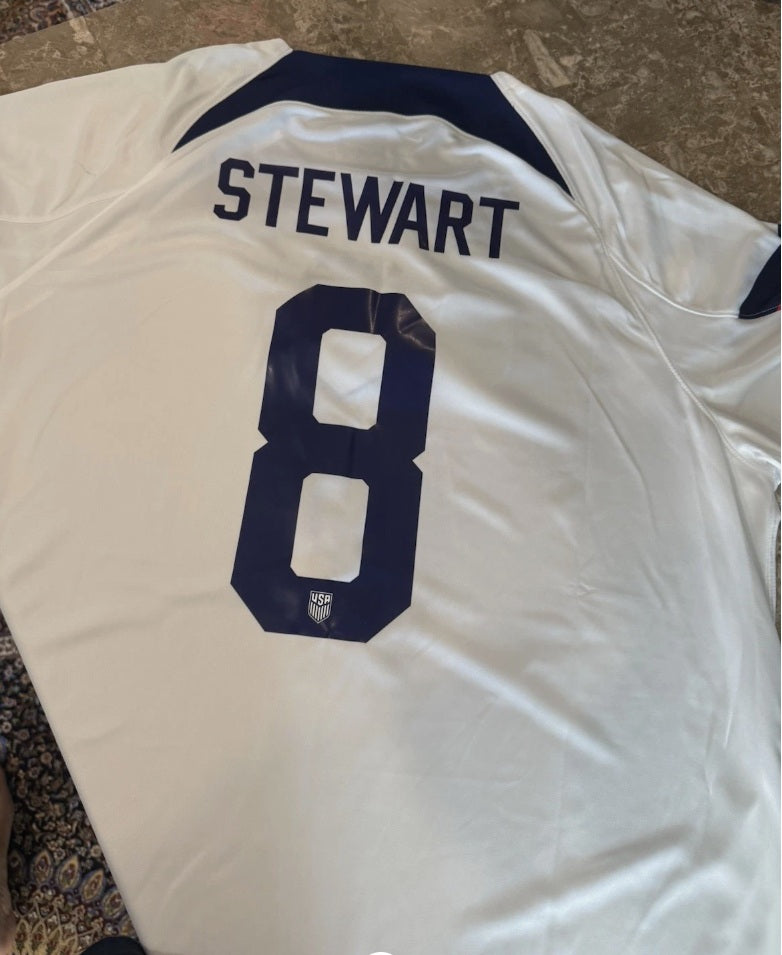 Nike United States Match Home 22/23 Jersey - Ernie Stewart #8 2XL