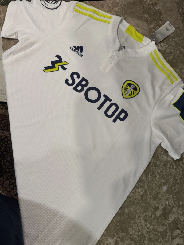 Adidas Leeds United 21/22 Home Jersey - Alan Smith #17 XL