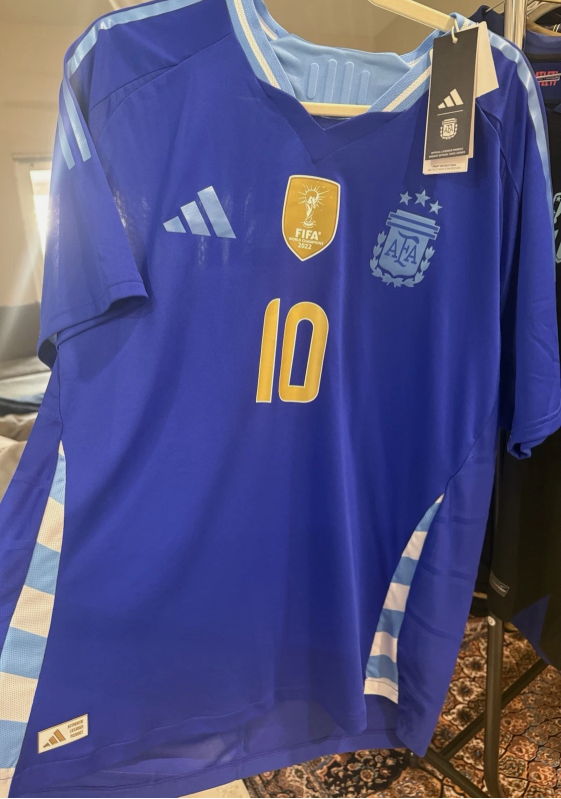 Adidas Argentina 23/24 Away Football Jersey - Messi 2XL