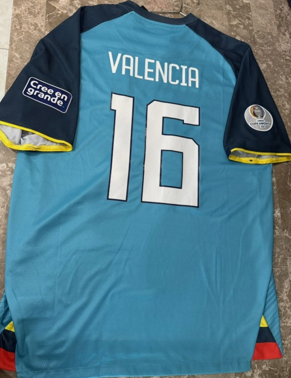Marathon Ecuador Copa America Away Soccer Jersey 2XL Valencia