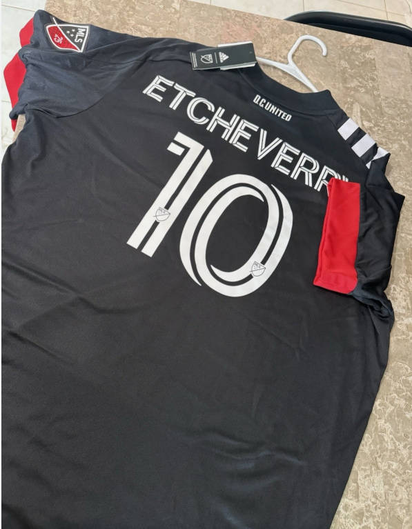 Adidas Men’s DC United Black 2020 Primary Jersey - Etcheverry