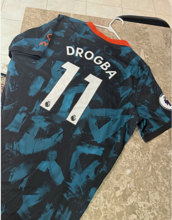 Nike Chelsea FC 21/22 Third Jersey Drogba #11 2XL