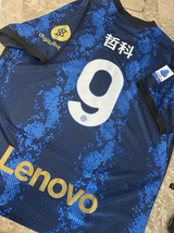 Nike Inter Milan Fan Token Away Jersey Chinese Dzeko Jersey #9 2XL