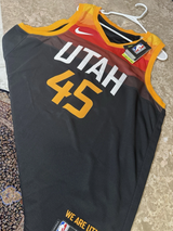 Nike NBA Utah Jazz 20/21 Swingman City Edition - Mitchell #45 Size 56