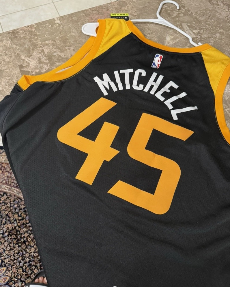 Nike NBA Utah Jazz 20/21 Swingman City Edition - Mitchell #45 Size 56