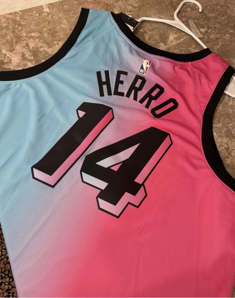 Miami Heat 20/21 Vice City Edition NBA Jersey - Tyler Here #14 Size 56