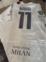 Puma 23/24 AC Milan Away White Kaka #11 2XL Ultraweave
