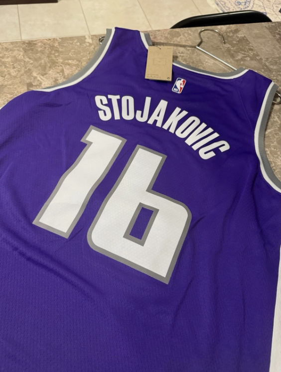 Nike NBA Sacramento Kings City Icon Edition 22/23 - Stojakavic Size 56