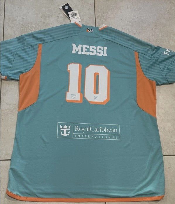 Adidas Inter Miami CF Jersey Messi #10 Size XXL