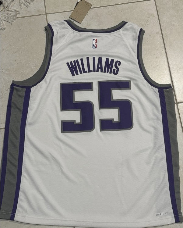 Sacramento Kings Association Swingman Jersey Size 56 Jason Williams