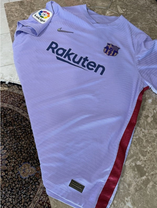 Nike 21/22 FC Barcelona Purple Dri-fit Jersey Johan Cryuff #14 2XL