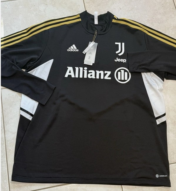 Adidas Juventus 22/23 Patch Jeep Training Top ¼ Zip Size XXL