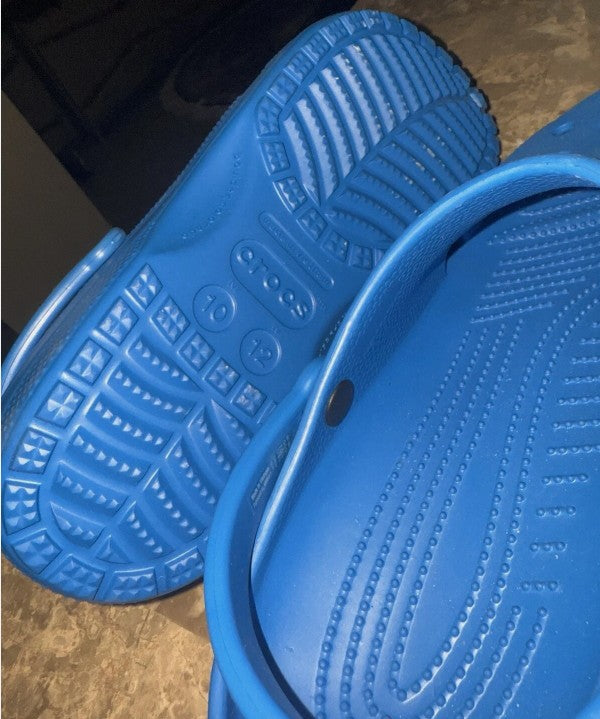 Crocs Classic Clog blue size 10 (Men)