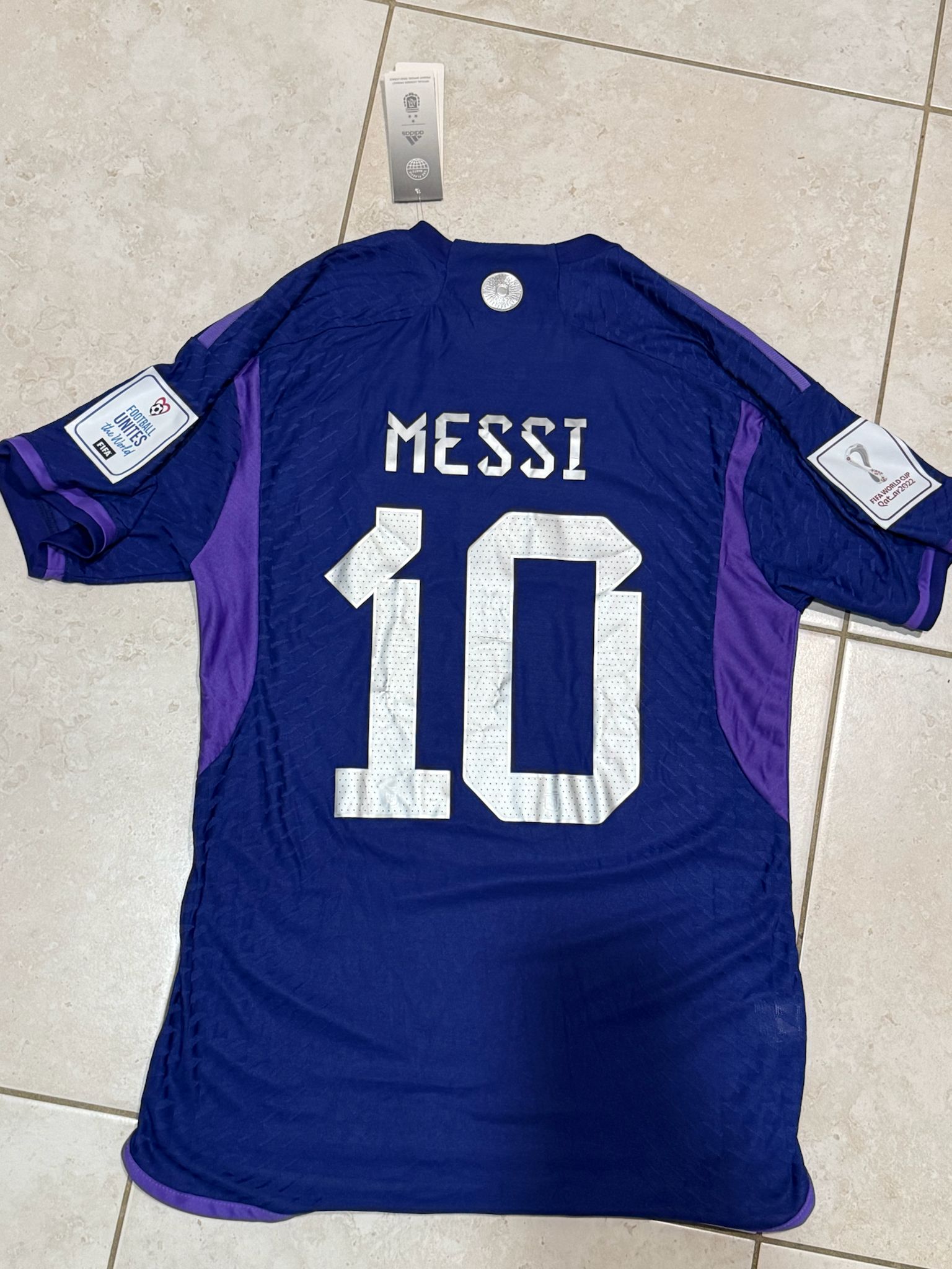 Adidas Argentina National Team Third Jersey Messi Size XXL 2 Stars