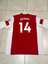 Adidas Arsenal 21/22 Home Jersey Victory Through Harmony Thierry Henry