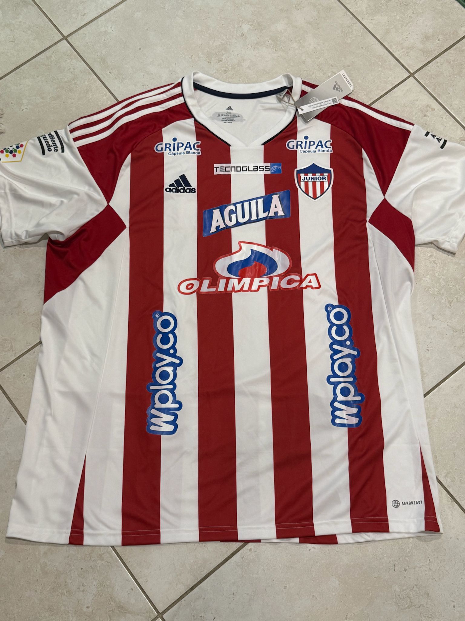 Adidas Club Junior De Barranquilla Home Jersey Quintero #10 XXL
