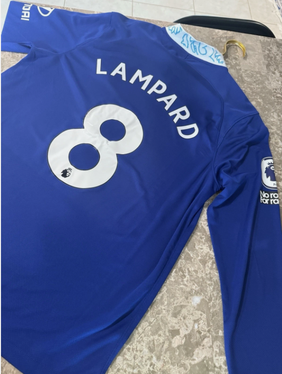 Nike Chelsea FC 21/22 Home Jersey Long Sleeve Lampard #8 XL