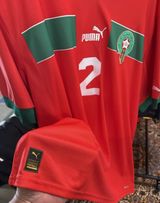 Puma Morocco National Soccer Team Home Jersey Achraf Hakimi XL