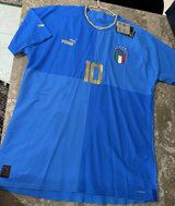 Puma Italy National Team Soccer Home Jersey Roberto Baggio #10 2XL