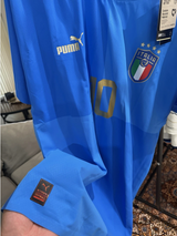 Puma Italy National Team Soccer Home Jersey Roberto Baggio #10 2XL