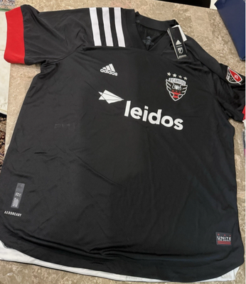 Adidas DC United Home Soccer Jersey - Rooney #9 2XL
