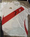 Adidas Peru National Team Men’s Home Soccer Jersey Nolberto Solano #7 2XL