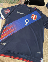 Marathon Peru National Men’s Soccer Jersey Paolo Guerrero #9 2XL