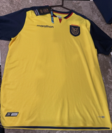 Marathon Ecuador Men’s National Team Home Soccer Official Jersey 2XL