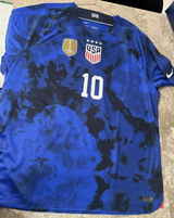 Nike US National Team Soccer Jersey Away Claudio Reyna #10 2XL