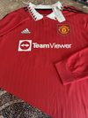 Adidas Manchester United 22/23 Long Sleeve Home Jersey - Rooney #10 size XL