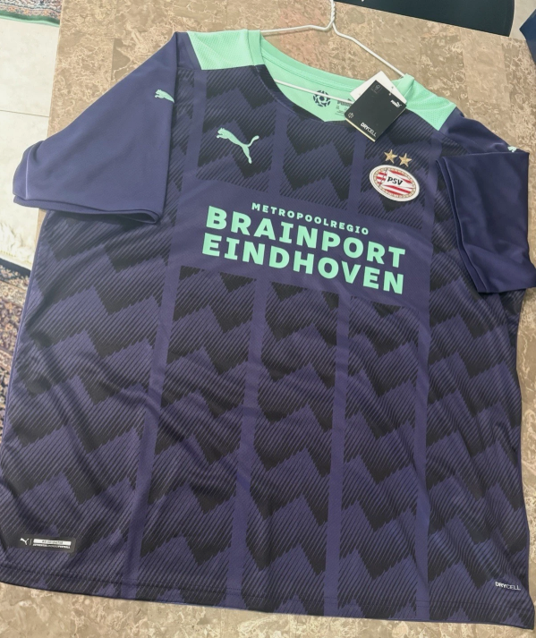 Puma 21/22 PSV Eindoven Men’s Away Jersey Romario #9 2XL