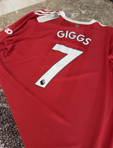Adidas Manchester United 21/22 Long Sleeve Home Jersey - Giggs 2XL