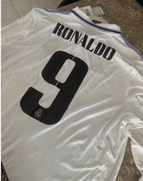 Adidas Real Madrid Long Sleeve 22/23 Home Jersey 2XL - Ronaldo #9