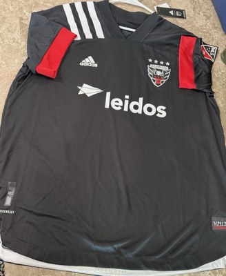 Adidas Men’s DC United Black 2020 Primary Jersey - Etcheverry